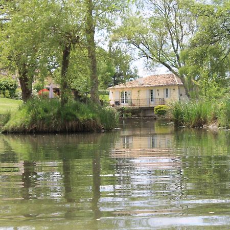 Moulin Notre Dame Hotel Saint-Genes-de-Castillon Bagian luar foto