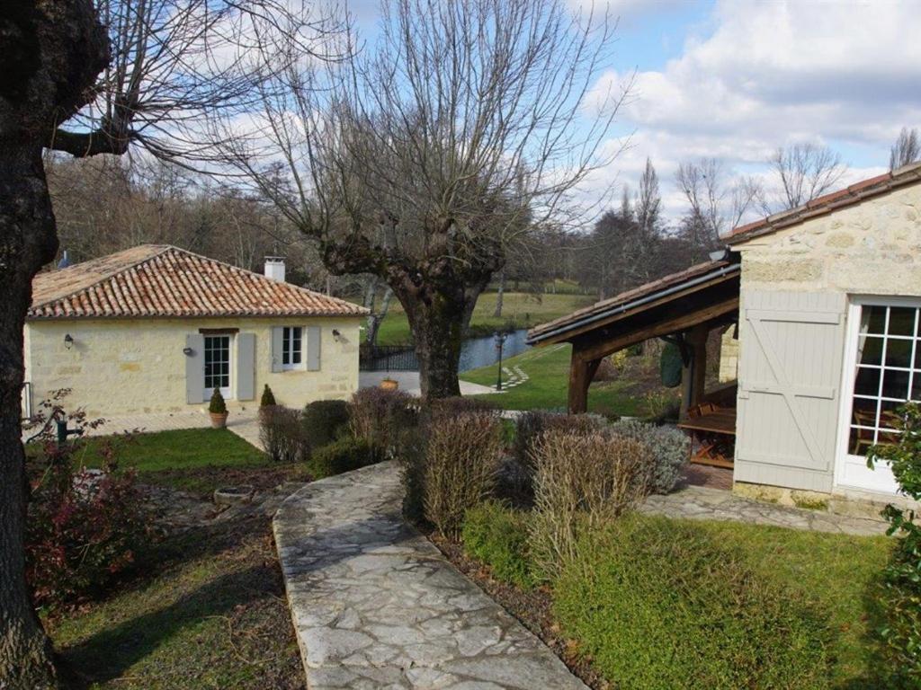 Moulin Notre Dame Hotel Saint-Genes-de-Castillon Bagian luar foto